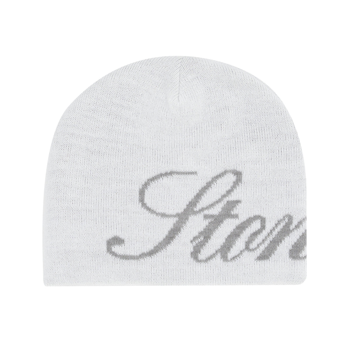 หมวกบีนนี่ Cursive สีขาว | ATC : Cursive Beanie White