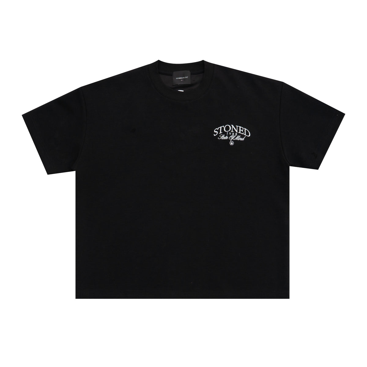 เสื้อยืดทรง Boxy โลโก้ Void สีดำ | ATC : Void Logo Boxy Tee Black