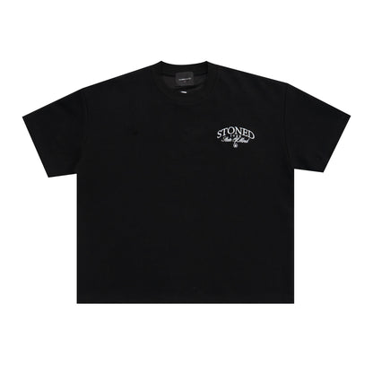 เสื้อยืดทรง Boxy โลโก้ Void สีดำ | ATC : Void Logo Boxy Tee Black