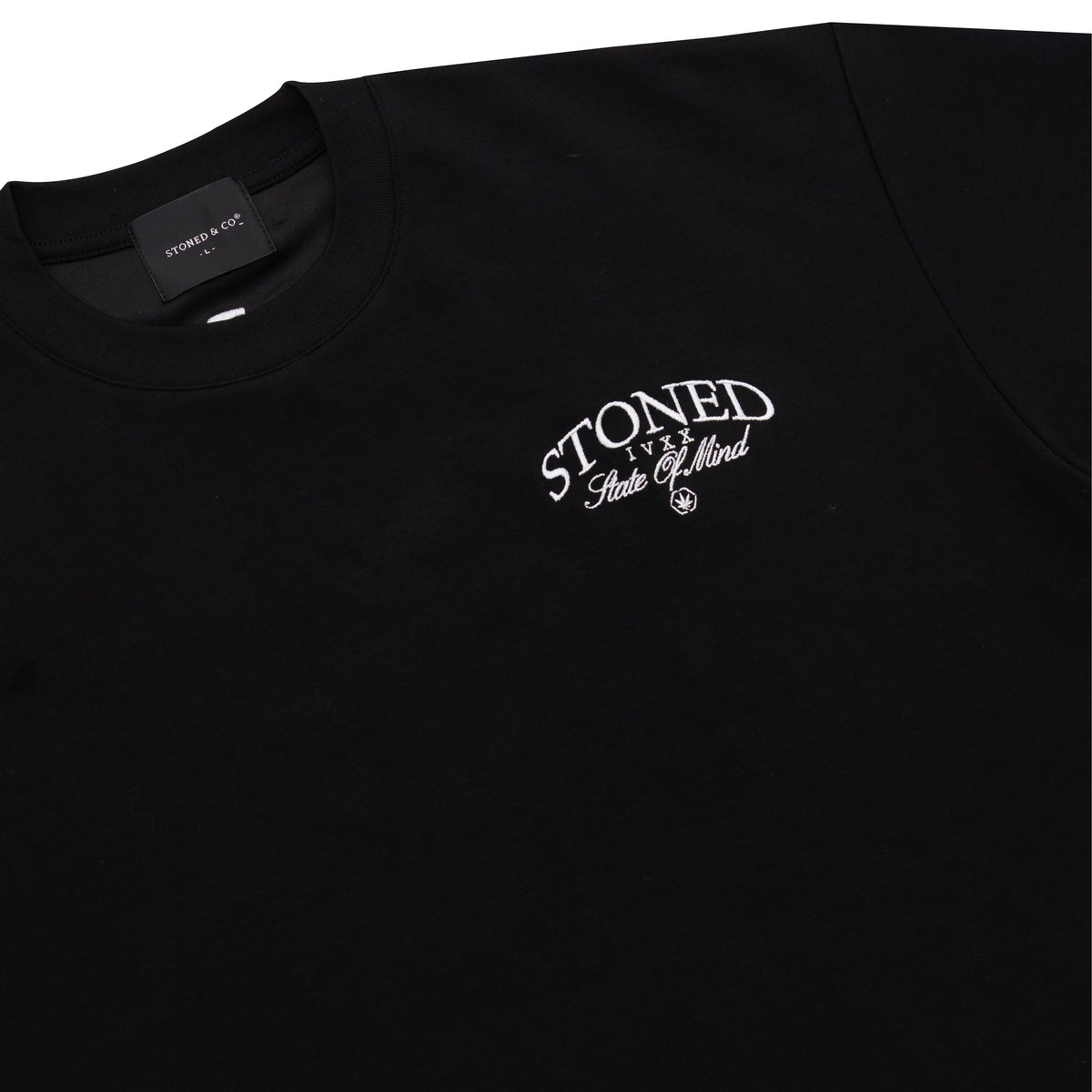 เสื้อยืดทรง Boxy โลโก้ Void สีดำ | ATC : Void Logo Boxy Tee Black