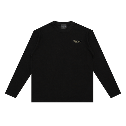Originals V2 : Waffle L/S Tee Black
