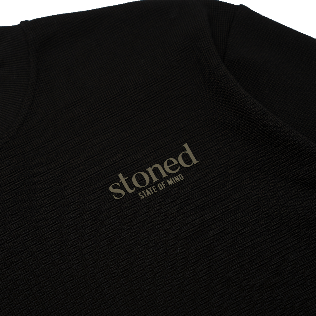Originals V2 : Waffle L/S Tee Black