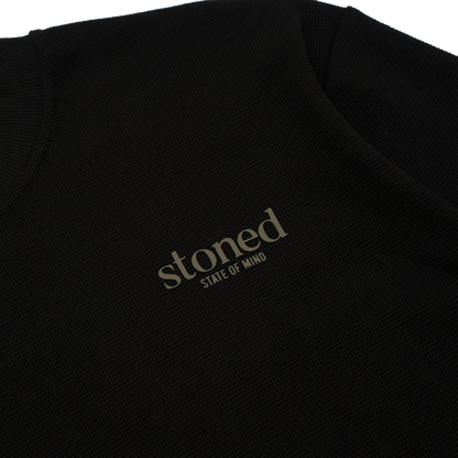 Originals V2 : Waffle L/S Tee Black