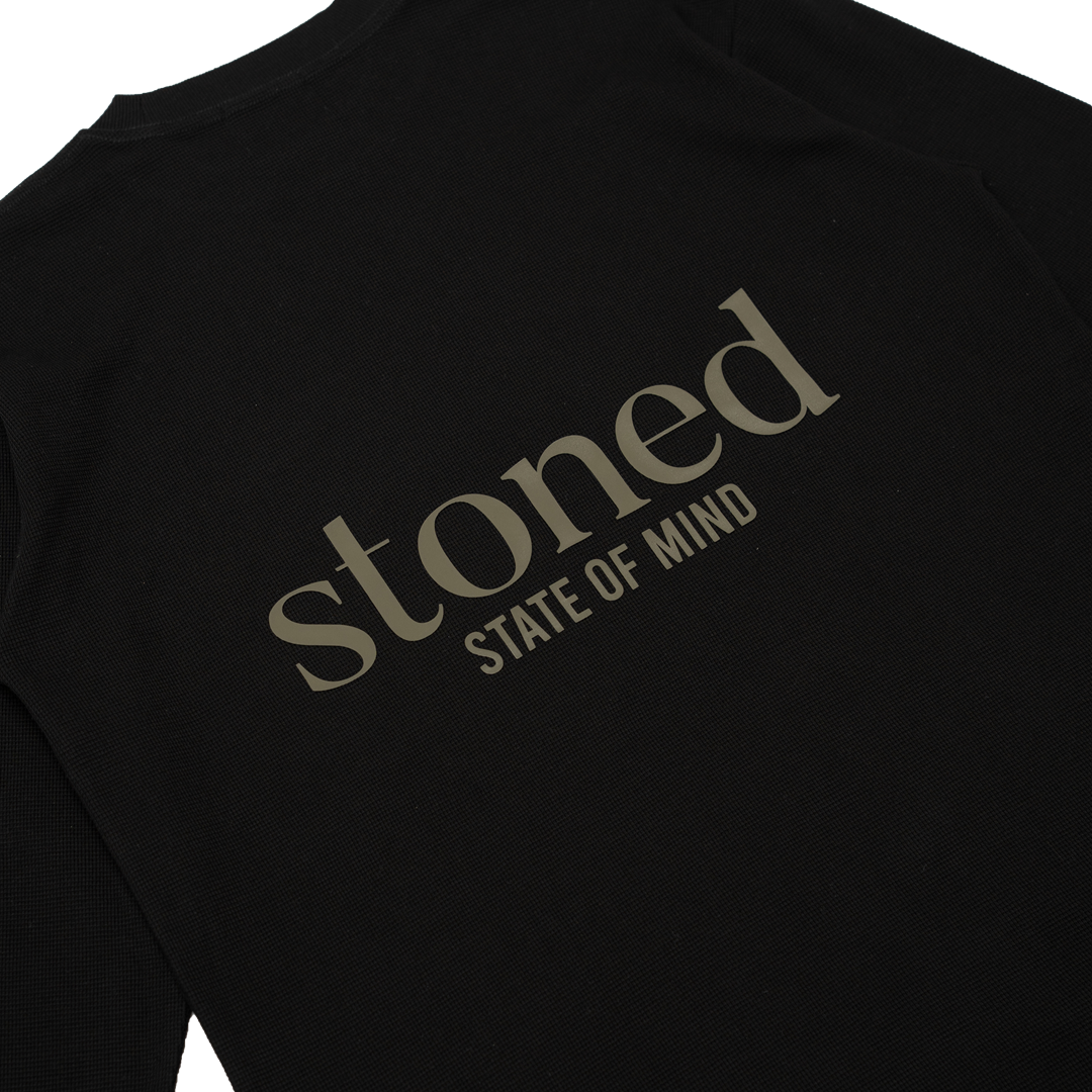 Originals V2 : Waffle L/S Tee Black