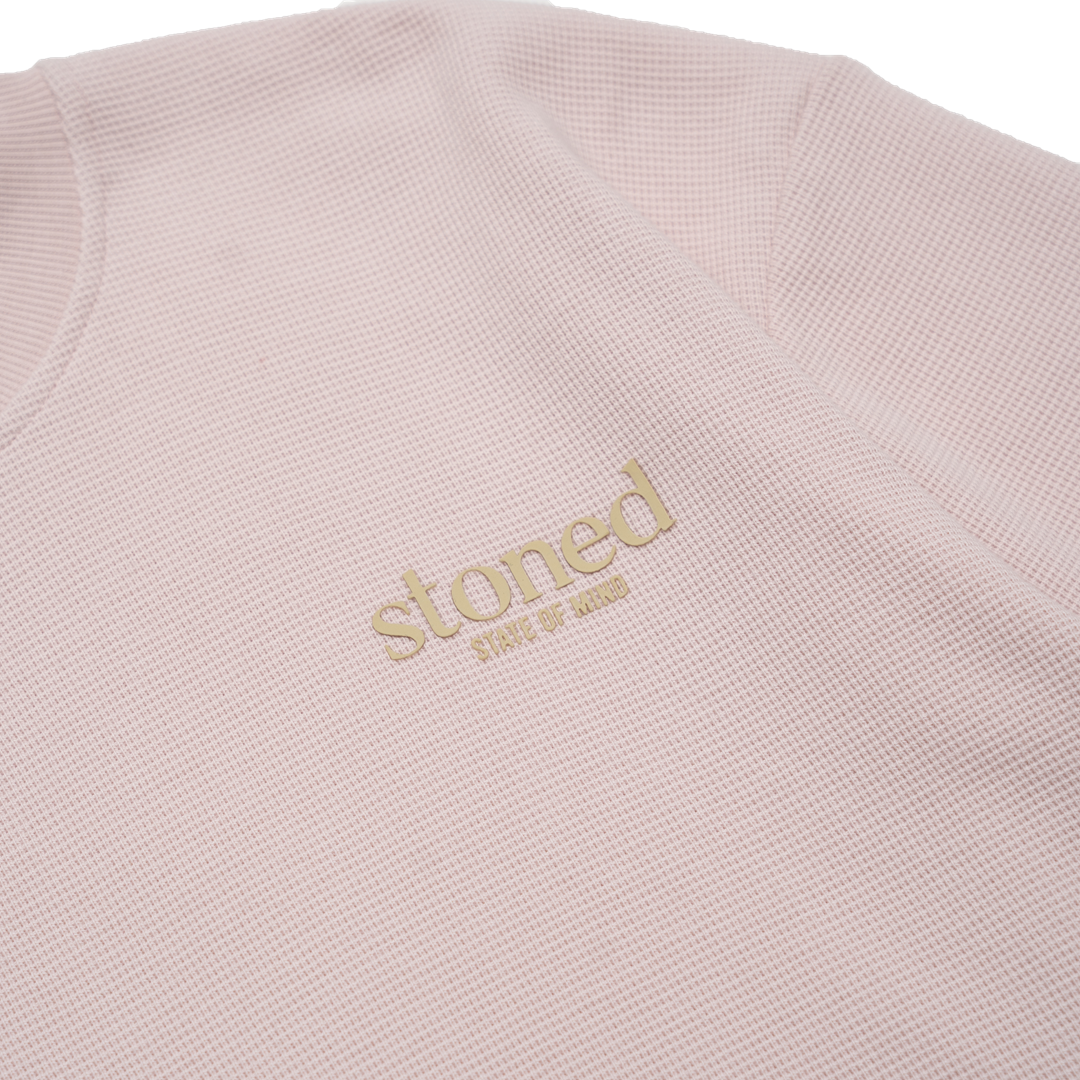 Originals V2 : Waffle L/S Tee Pink