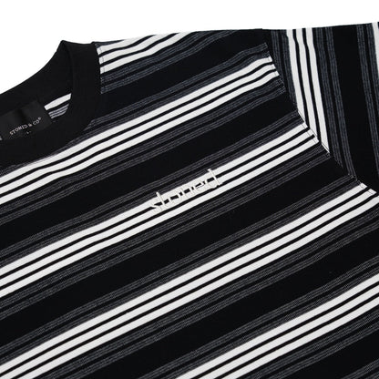 Originals V2 : Black Grey Stripe Tee