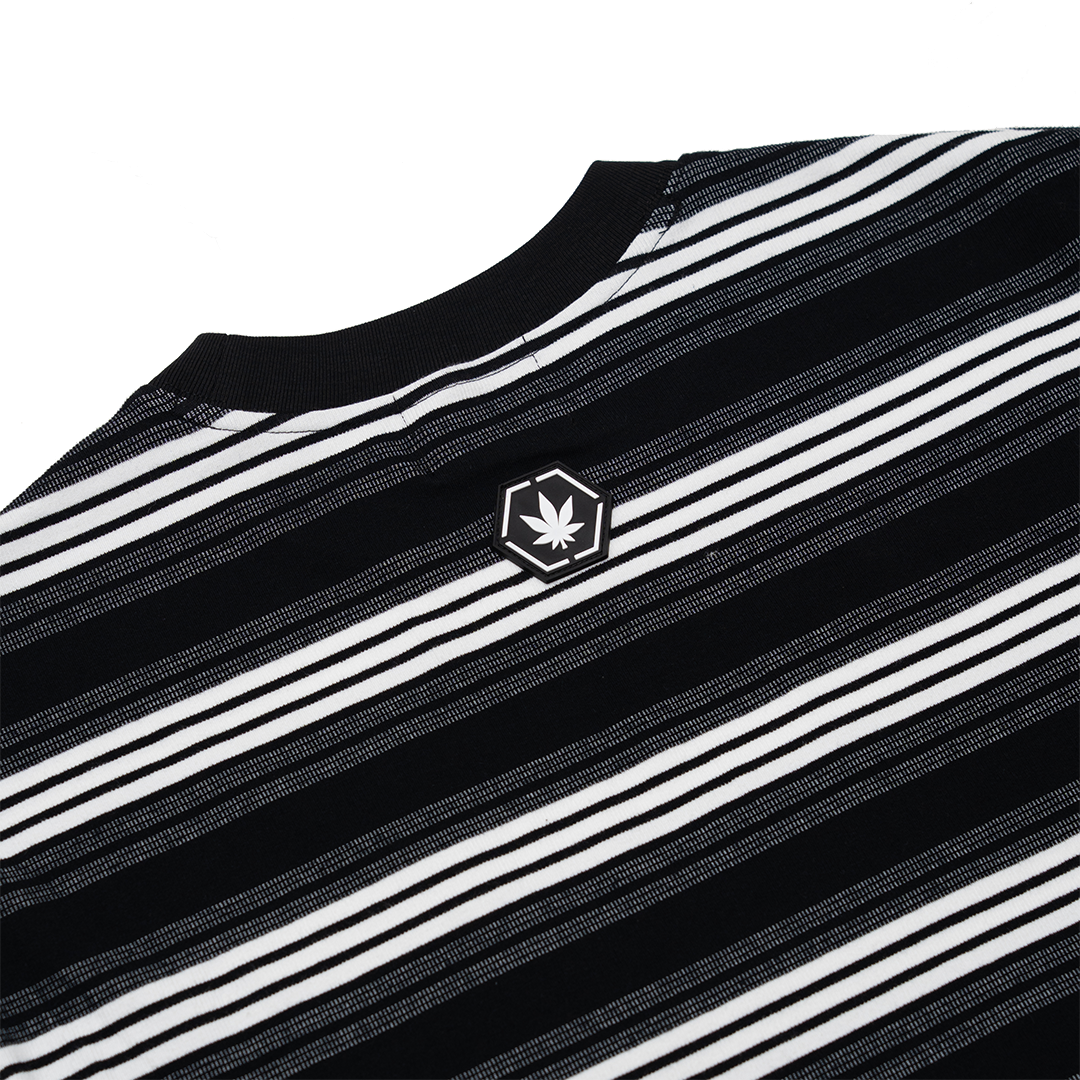 Originals V2 : Black Grey Stripe Tee