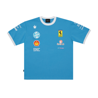 Dark Horse : Motorsport Tshirt Light Blue
