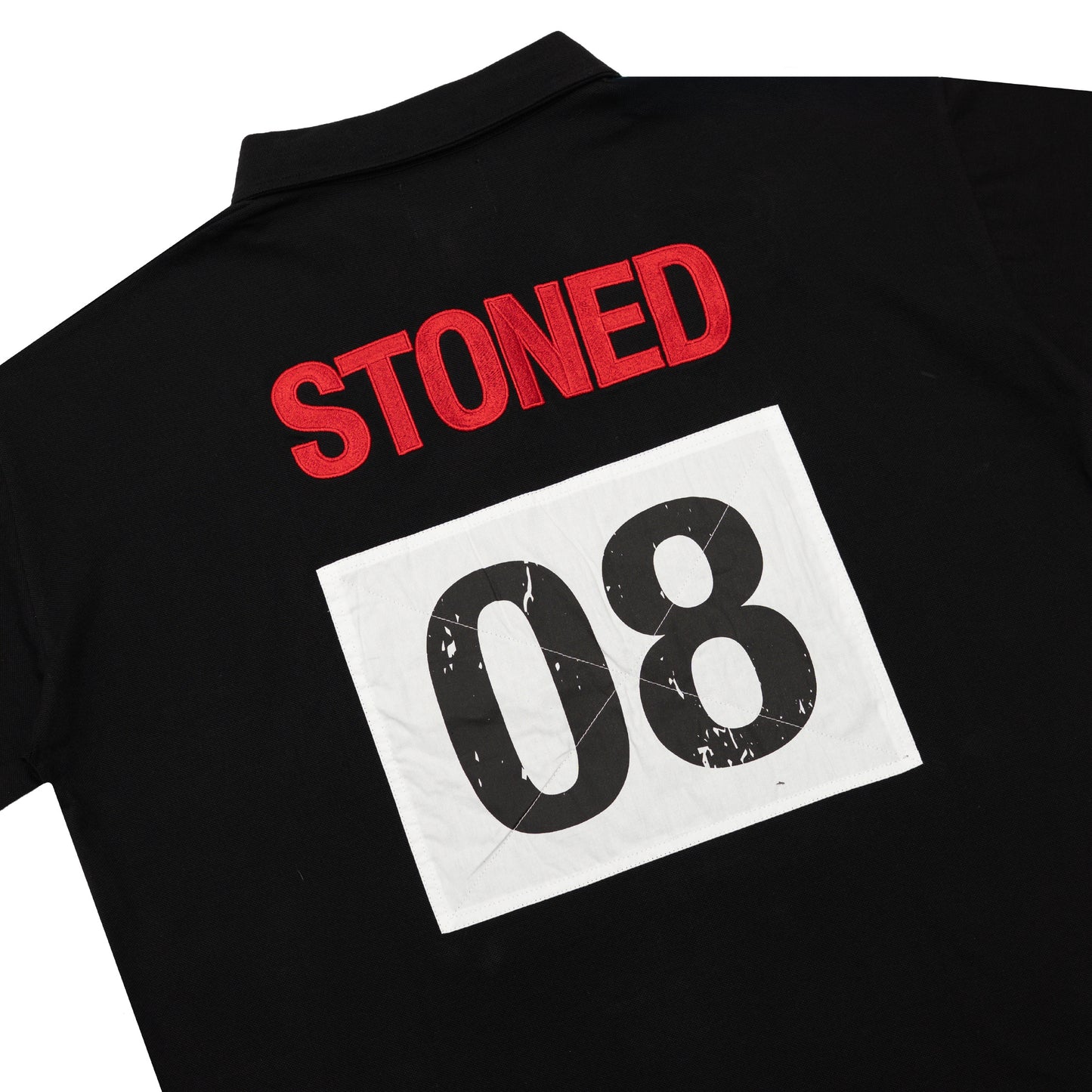 Dark horse : Eight Men Polo Shirt Black