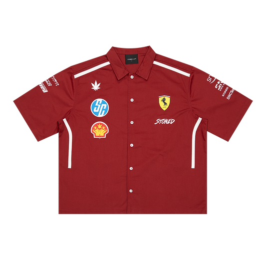 Dark Horse : Motorsport Workshirt Red