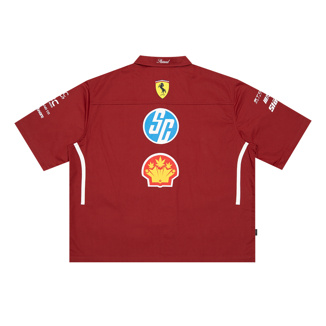 Dark Horse : Motorsport Workshirt Red