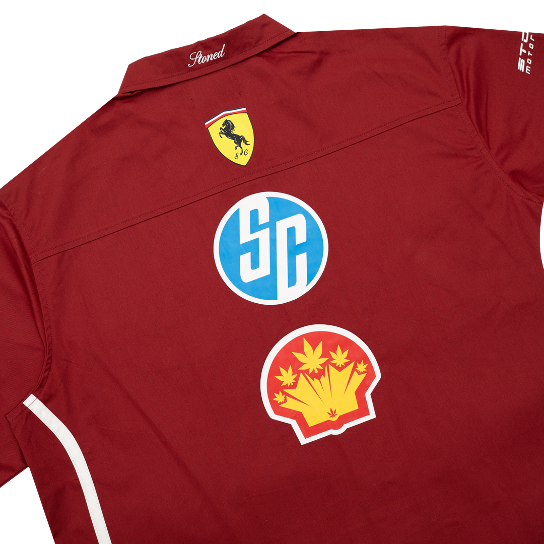 Dark Horse : Motorsport Workshirt Red