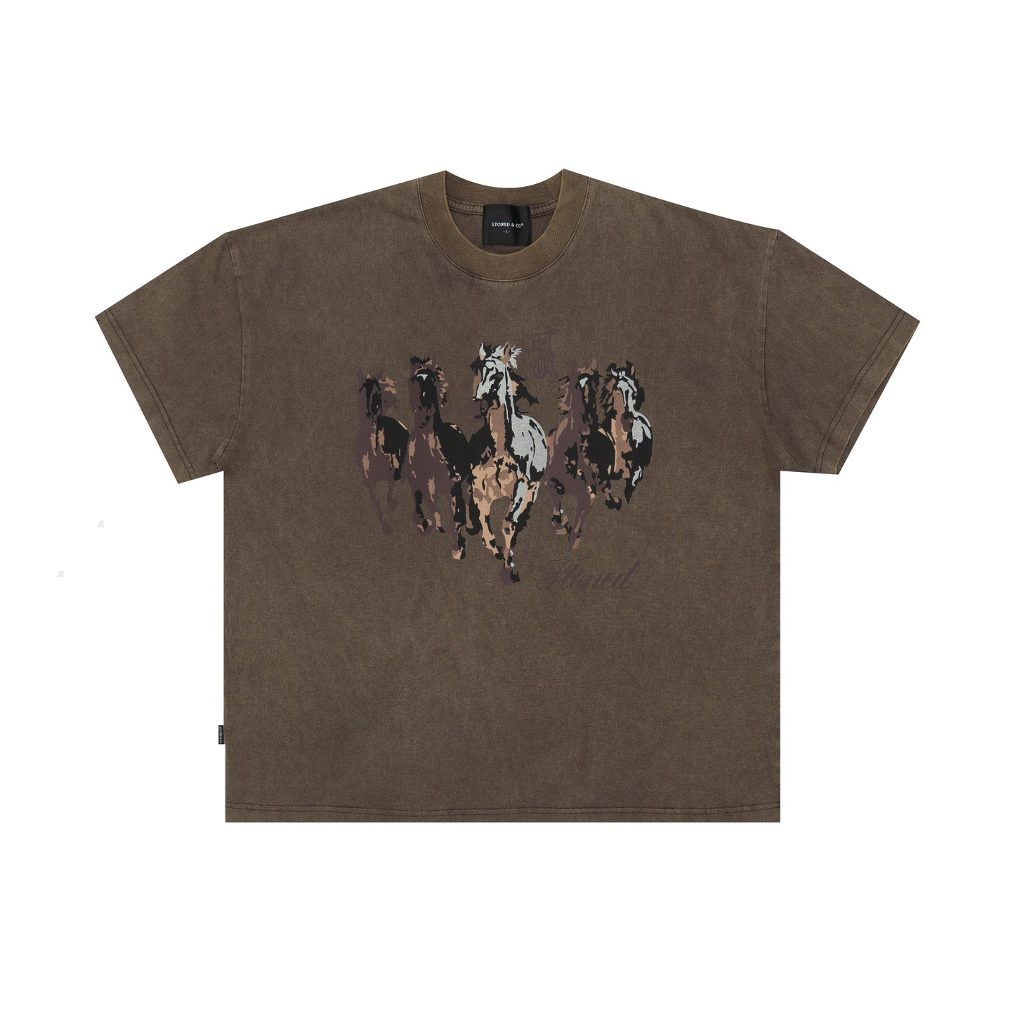 Dark Horse : Gallop Tee Brown