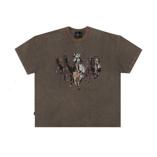 Dark Horse : Gallop Tee Brown