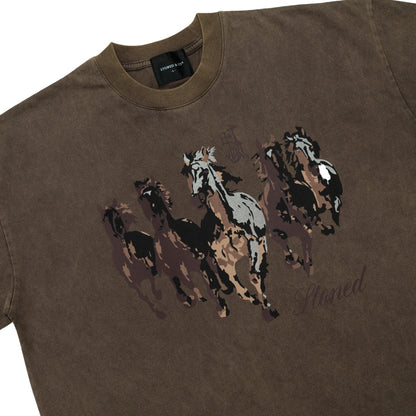 Dark Horse : Gallop Tee Brown