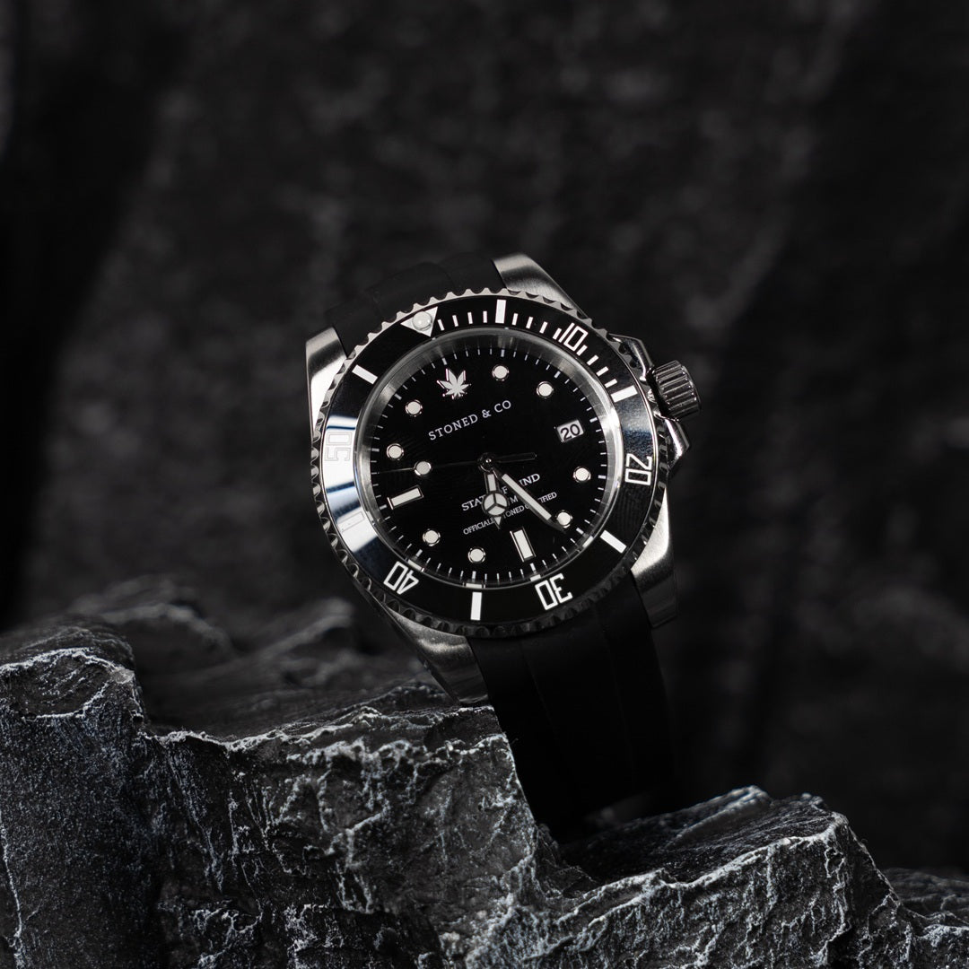 Stoned : Stonex Watch Black
