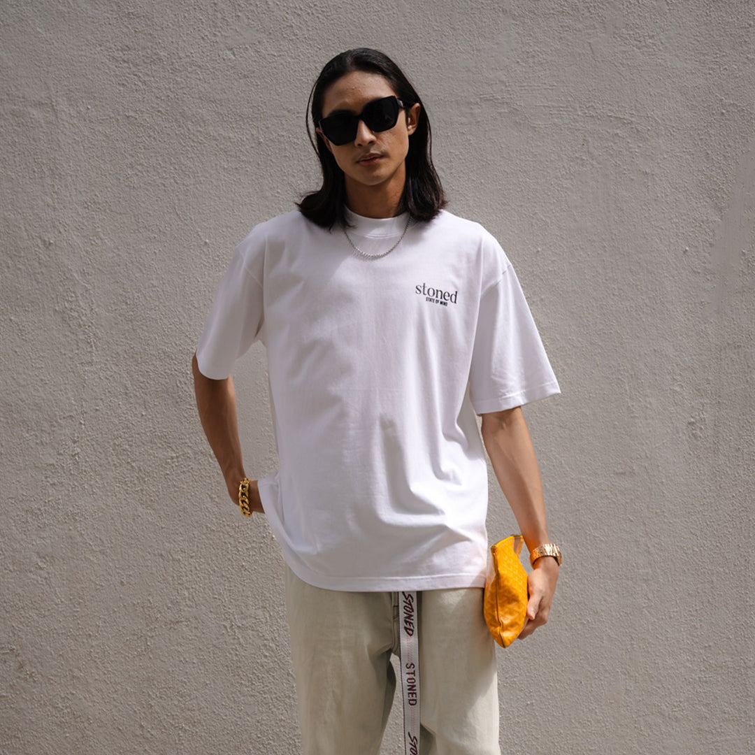 เสื้อยืดโลโก้แบบพื้นฐาน สีขาว | Originals : Basic Logo Tee White