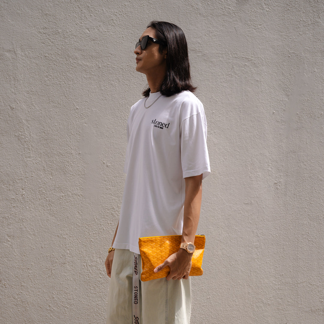 เสื้อยืดโลโก้แบบพื้นฐาน สีขาว | Originals : Basic Logo Tee White