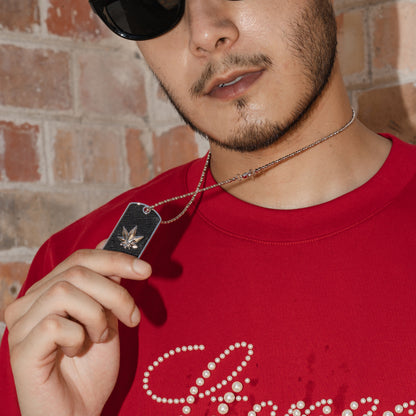 สร้อยคอป้ายทหาร | Stoned : Military Tag Necklace