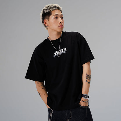 Stoned x GRE : Genetic Original Logo Tee Black