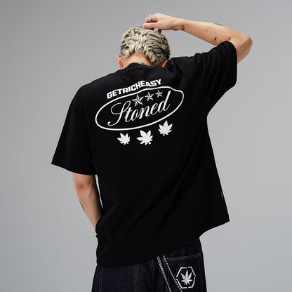 Stoned x GRE : Genetic Original Logo Tee Black