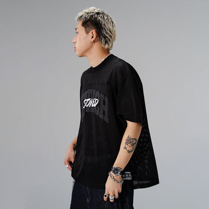 Stoned x GRE : Mesh Jersey Black