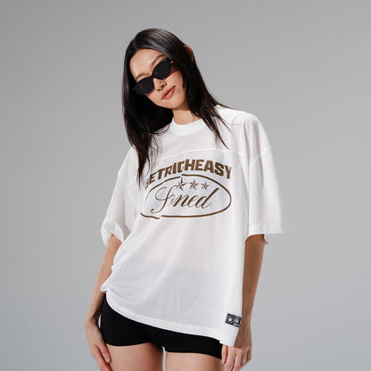 Stoned x GRE : Mesh Jersey White