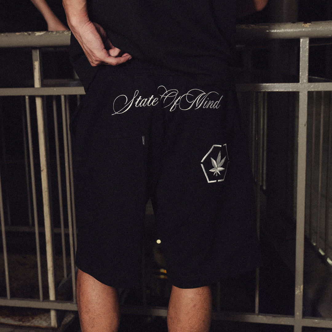กางเกงขาสั้น Sweat สีดำ | ATC : Sweat Shorts Black