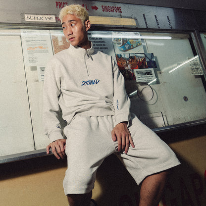 กางเกงขาสั้น Sweat สีเทา | ATC : Sweat Shorts Grey