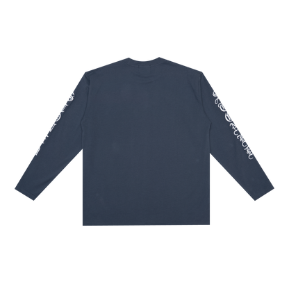 WBB25 : Letter L/S Tee Navy