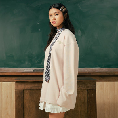 Originals V2 : Waffle L/S Tee Pink