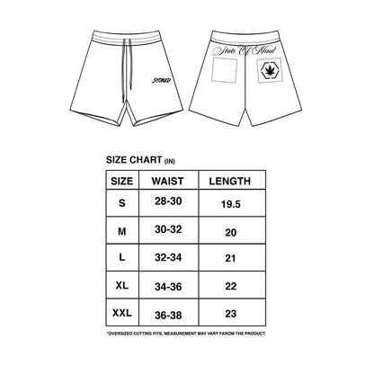 กางเกงขาสั้น Sweat สีดำ | ATC : Sweat Shorts Black