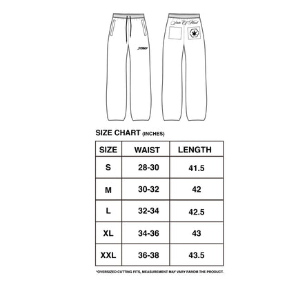 กางเกง Sweatpants สีดำ | ATC : Sweatpants Black