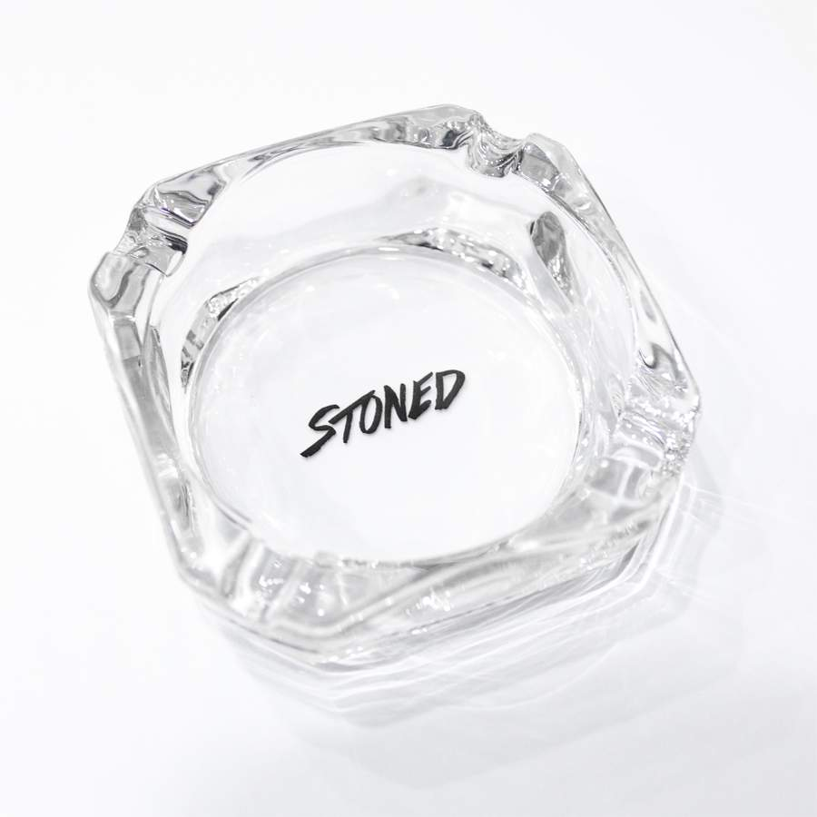 STONED GENETIC GLASS ASHTRAY