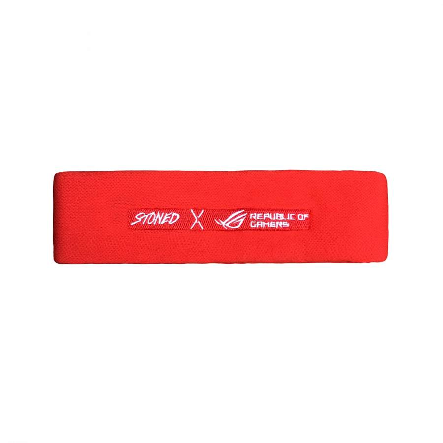 STONED X ROG ZEPHYRUS HEADBAND RED