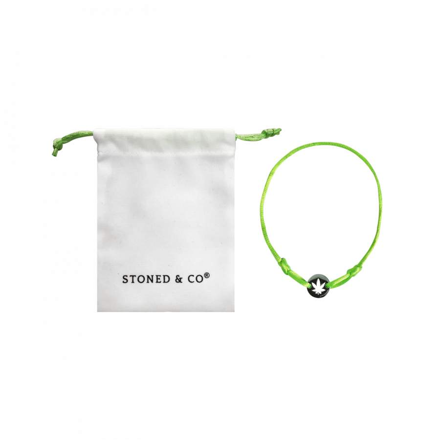 LOVESTONED BRACELET NEON GREEN