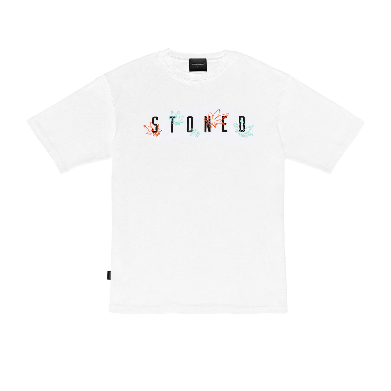 Stoned Shine : Sculpture Tee White