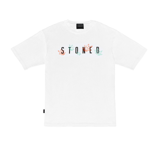 Stoned Shine : Sculpture Tee White