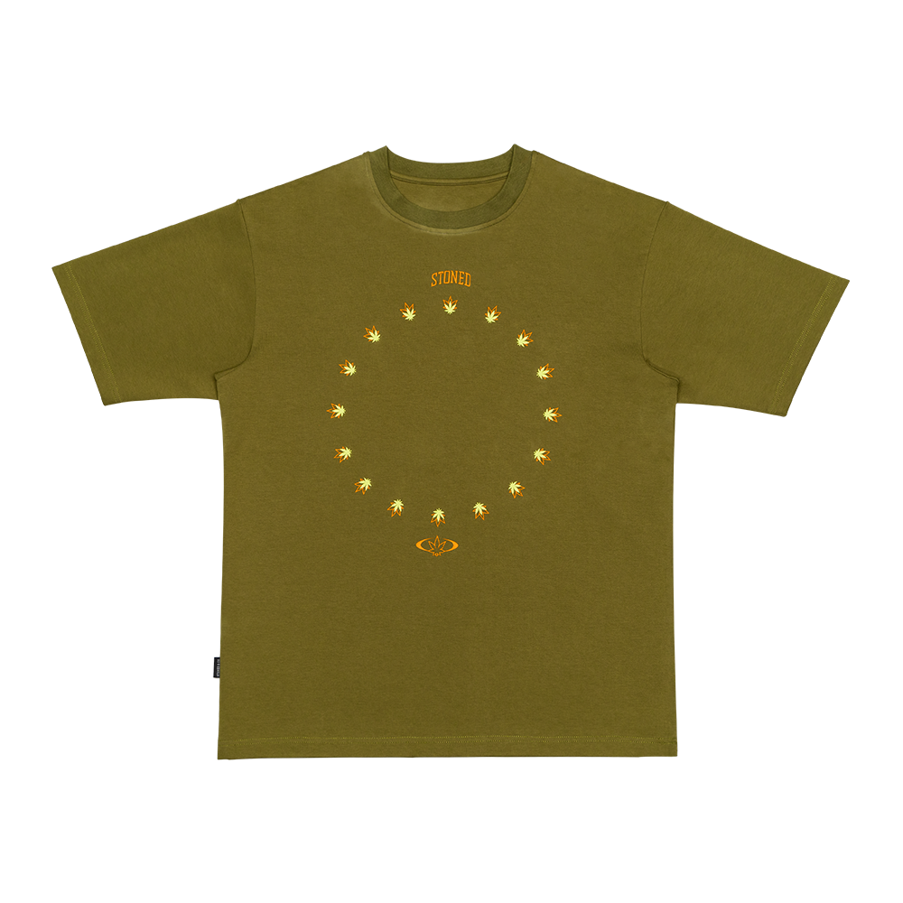 Stoned Universe : Nexus Duo Tee Green