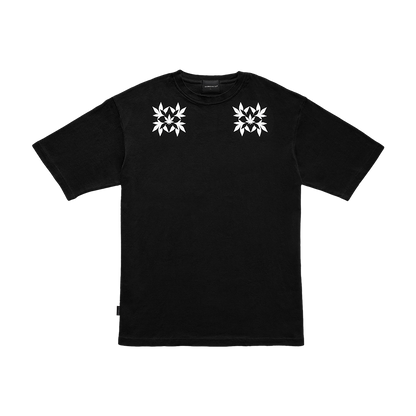 เสื้อยืดลายดอกบัว UIP สีดำ | Stoned Dream : UIP Lotus Tee Black