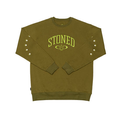 Stoned Universe : Logo Tee L/S Green