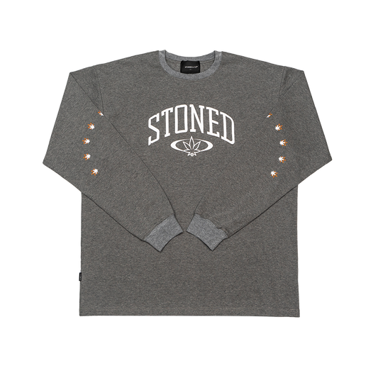 Stoned Universe : Logo Tee L/S Grey