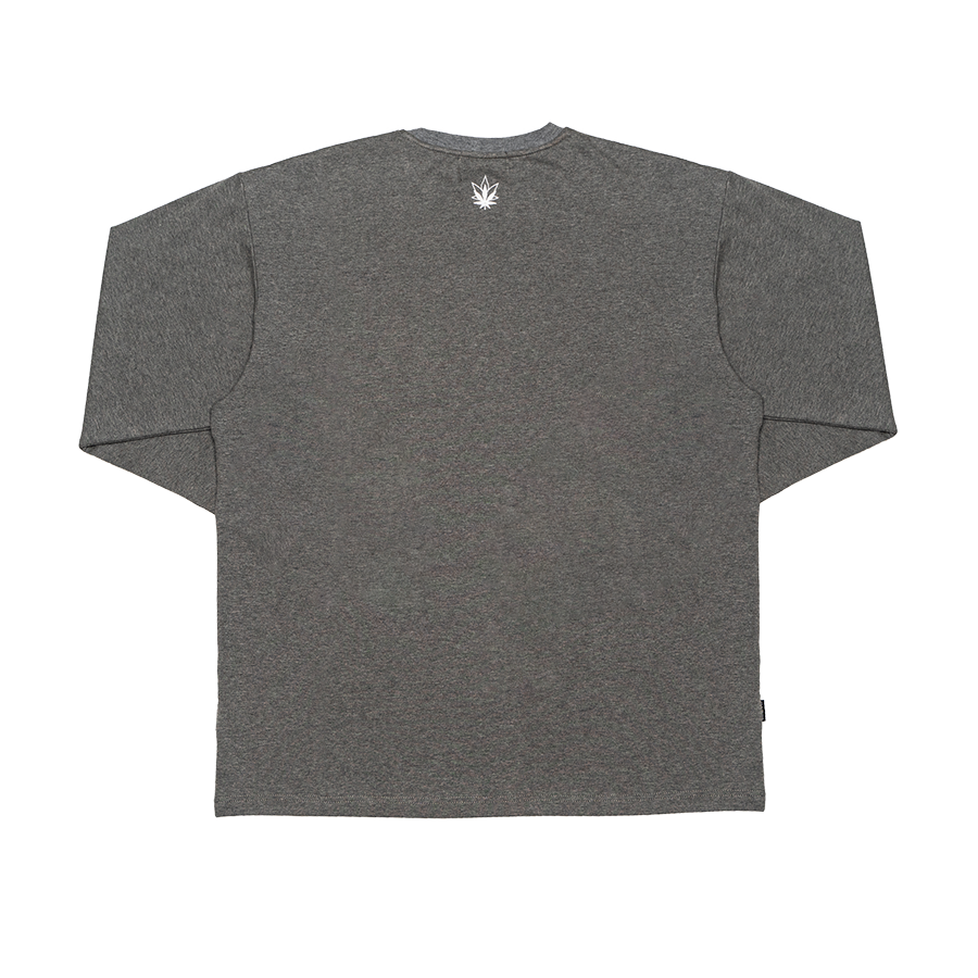 Stoned Universe : Logo Tee L/S Grey