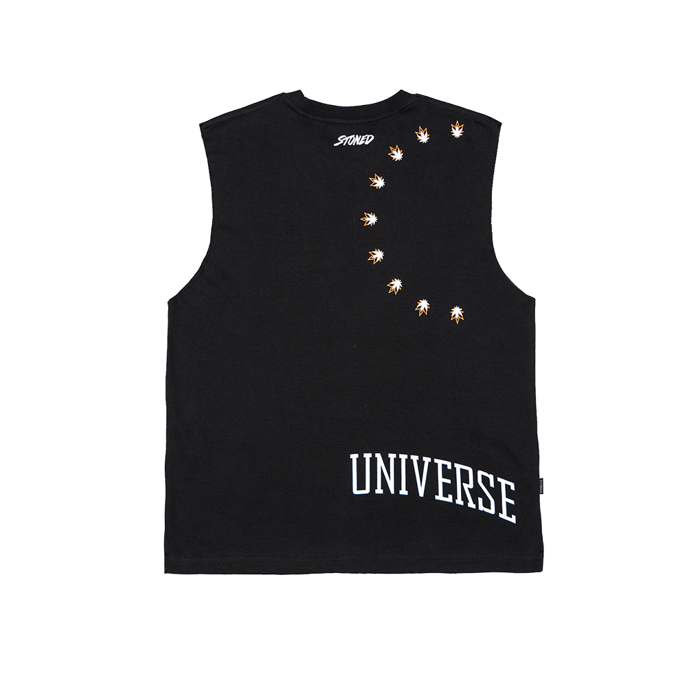 Stoned Universe : Nexus Sleeveless Tee Black