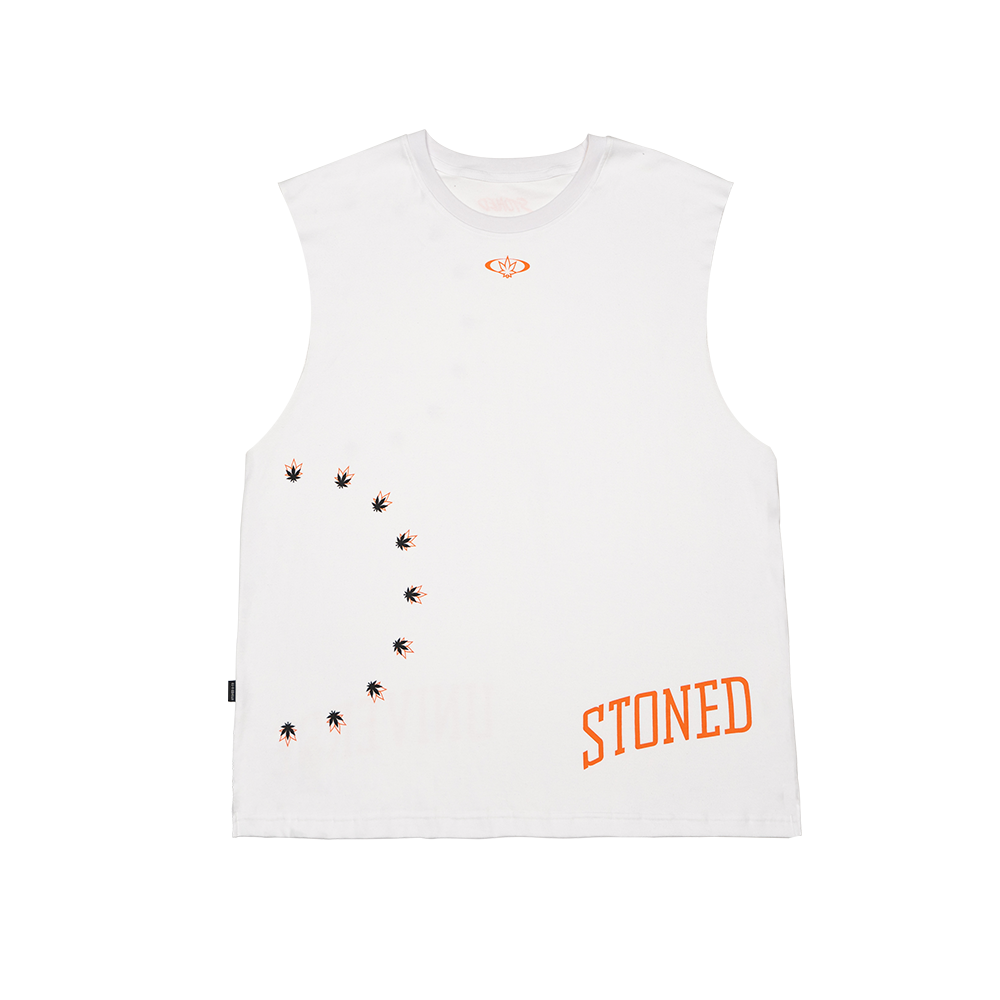 Stoned Universe : Nexus Sleeveless Tee White