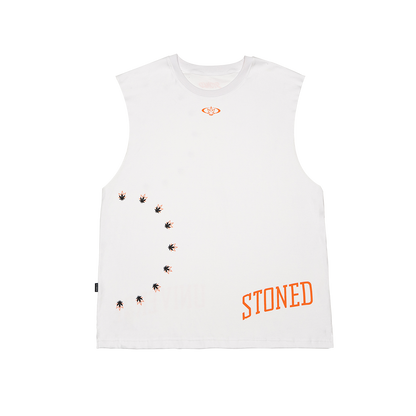 Stoned Universe : Nexus Sleeveless Tee White