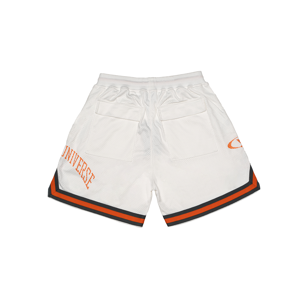 Stoned Universe : Basketball Shorts White