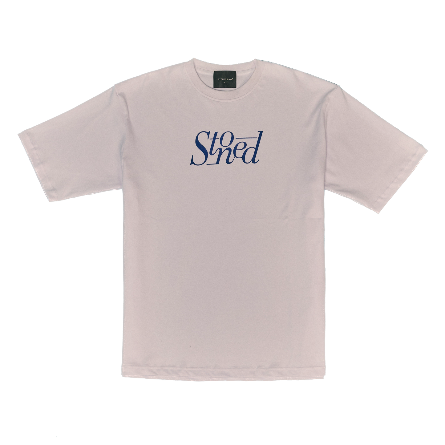 Stoned Blessed : Logo Tee White