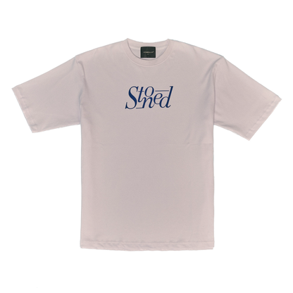 Stoned Blessed : Logo Tee White