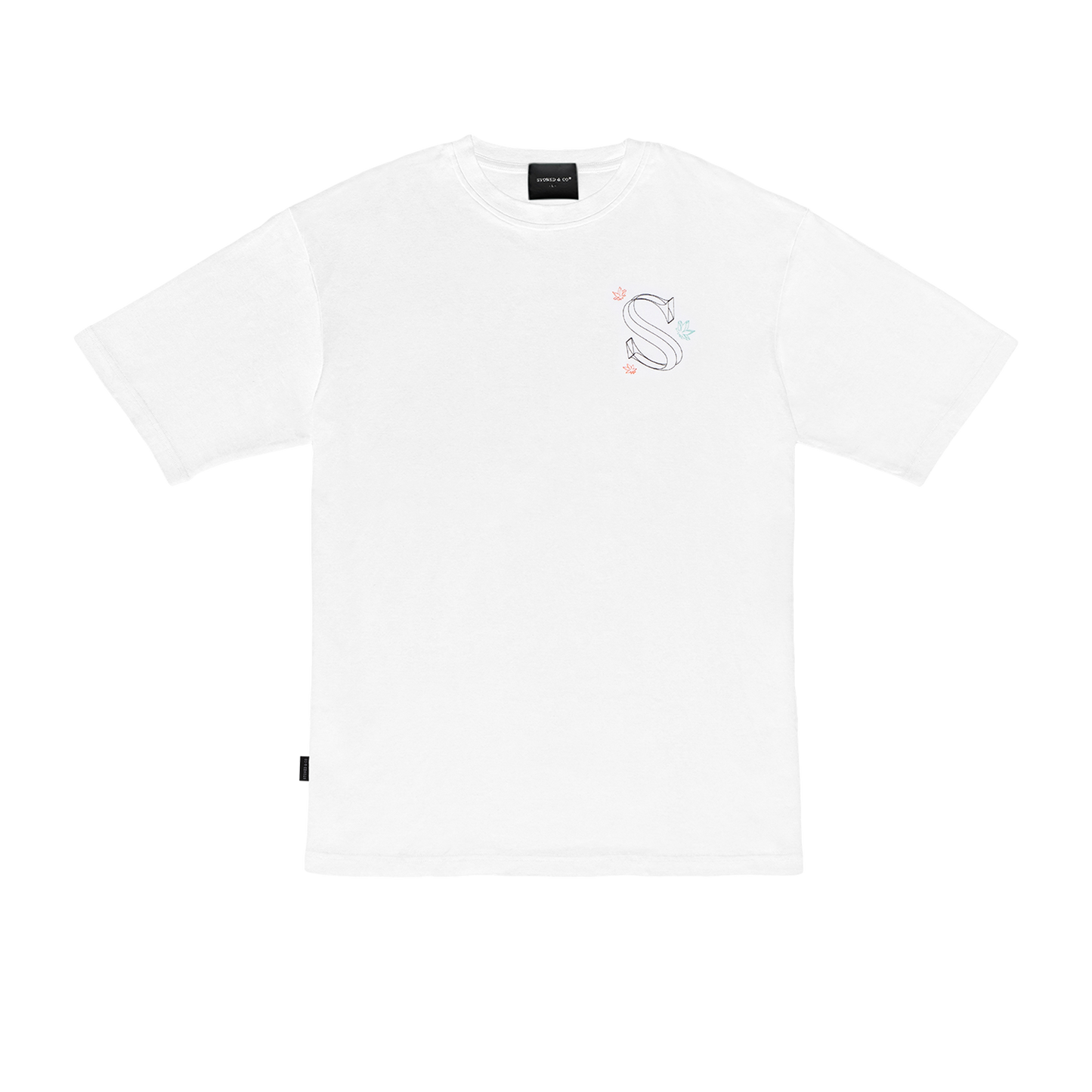 Stoned Shine : Holy Tee White